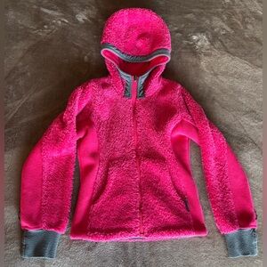 Columbia Cozy Pink Heavier Fleece Hoodie